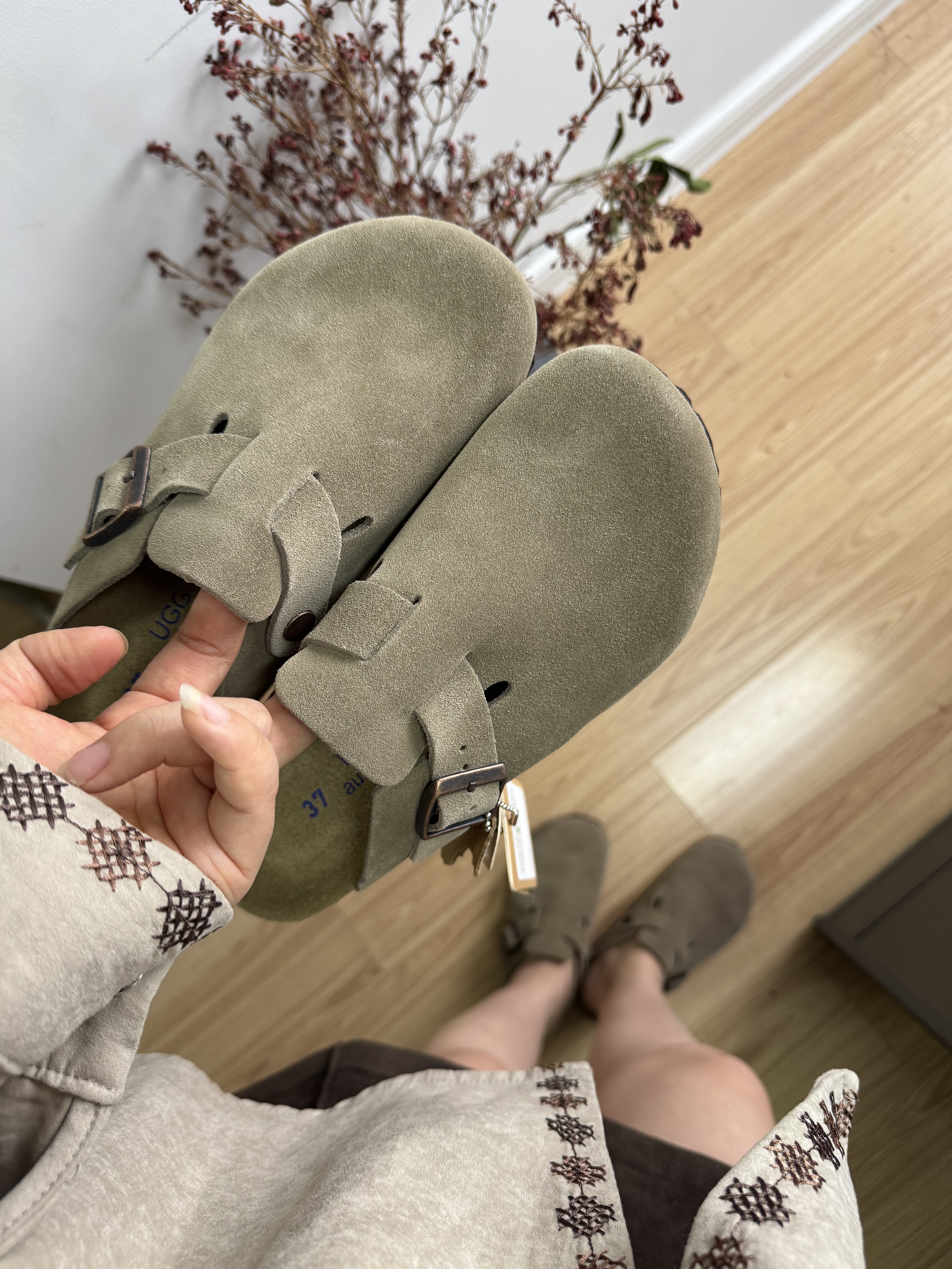 AUSPECIAL勃肯鞋百搭舒适情侣鞋