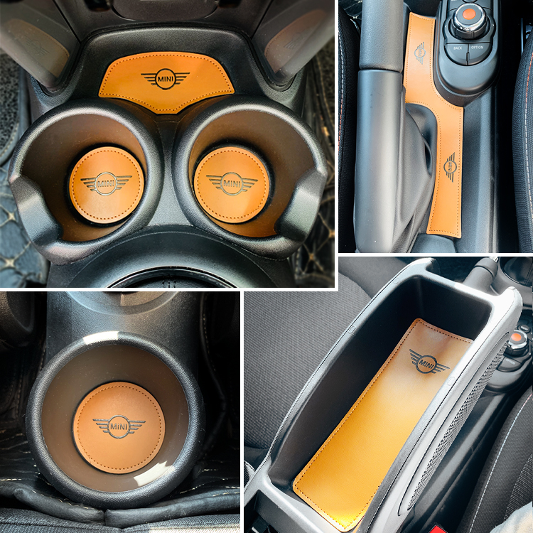 适用minicooper水杯垫