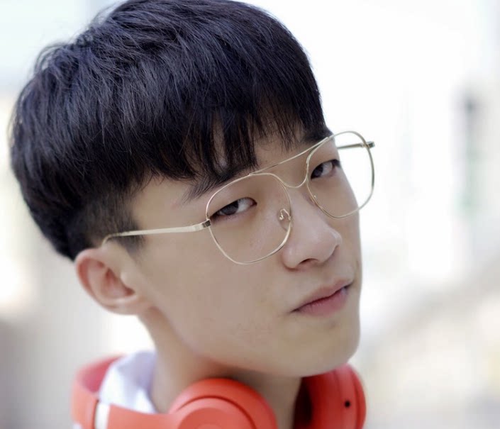 歌手金志文快手陈三吴昕同款眼镜女平光镜男眼镜框镜架配近视眼镜