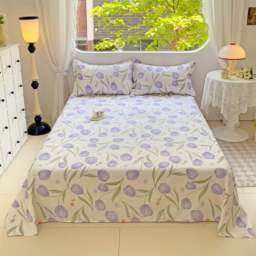 床单单件夏天薄款纯棉宿舍单人