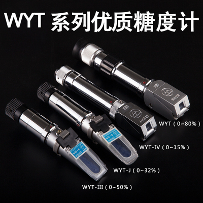 糖度计 测糖仪糖度计WYT型手持糖度计折光仪0-15% 0-32%
