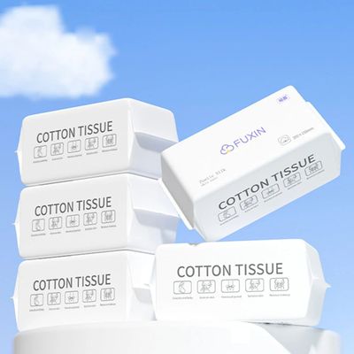 20*15cm Disposable Face Wash Towel Extractable Cotton Soft T