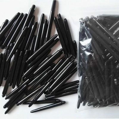 50pcs/Package Nylon Dart Shafts 2BA Screw Thread Plastic Da