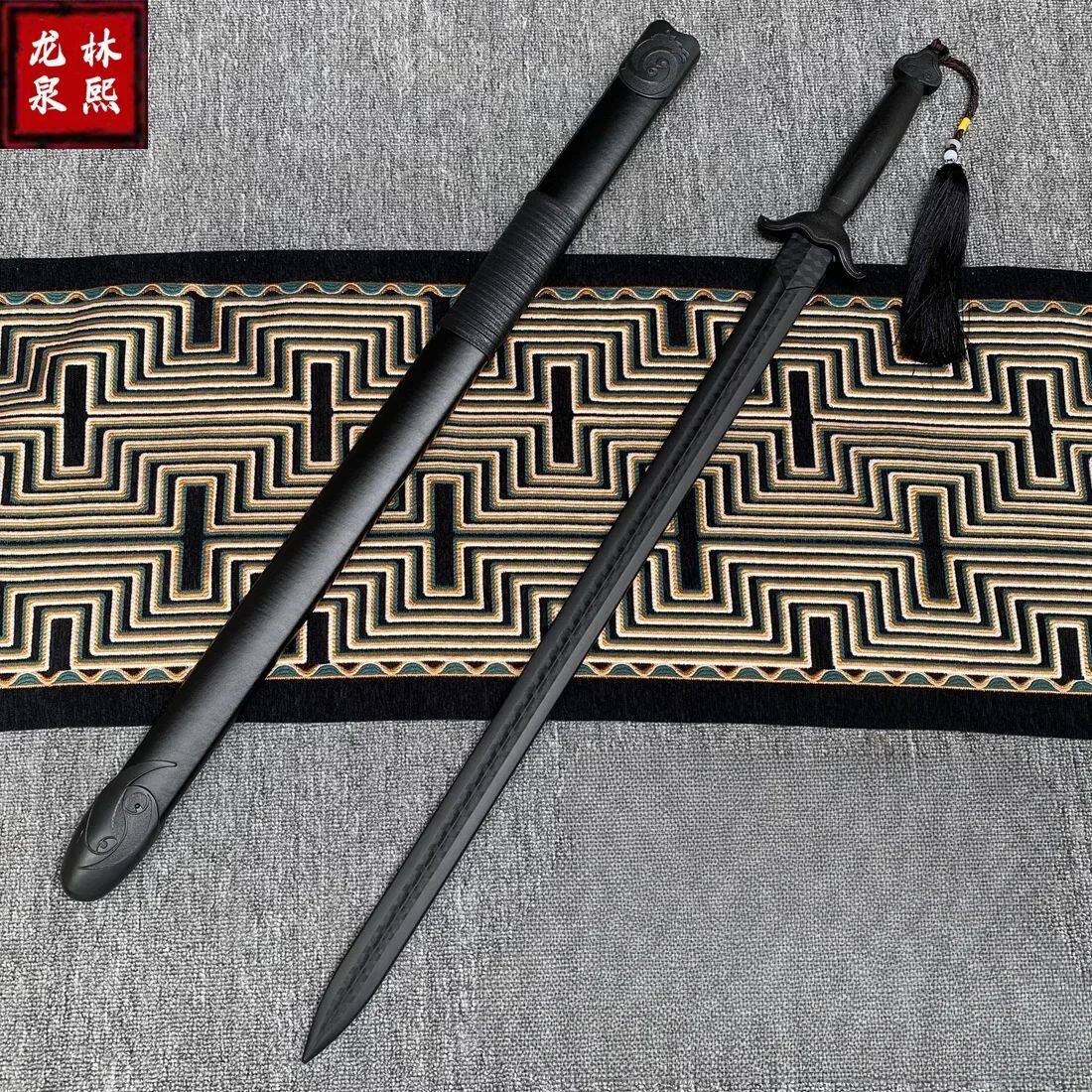 Plastic Sword Knife, Tai Chi Sword, Sheathed Training, Props