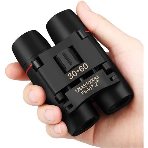 Professional 30x60 Telescope Mini Compact Folding Binoculars