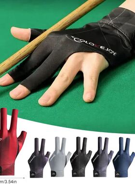 Billiards Glove Left Hand Three Finger Snooker Billiard Glov
