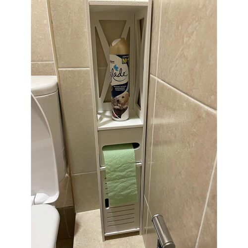 Bathroom Cabinet  Floor Standing Shelf Storage Cabinet Washb