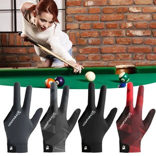 Billiards Glove Left Hand Three Finger Snooker Billiard Glov