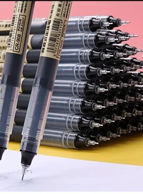 10Pcs/set High Quality Needle Type Gel Pens Straight Liquid