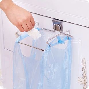 Kitchen Non Perforated Stainless Steel Garbage Rack With