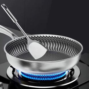 Whole Body Tri-Ply Stainless Steel Frying Pan 316 Stainless
