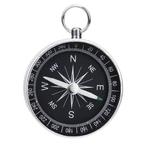 G44 Compass Keychain Pendant Aluminum Alloy Metal Material P