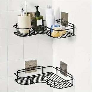 Non Perforated Bathroom, Bathroom, Triangle Shelf, Wall