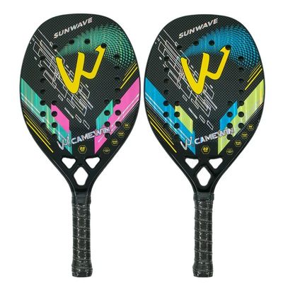 3K Beach Tennis Racket Full Carbon Fiber Rough Surfa
