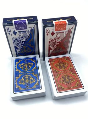 Playing Cards 2pcs/Lot Plastic Waterproof Texas Hold'em Poke