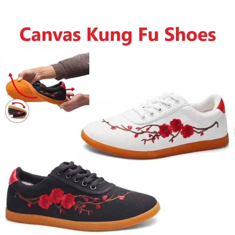 Canvas Tai Chi Tendon Boots Good Quality Martial Arts Shoes