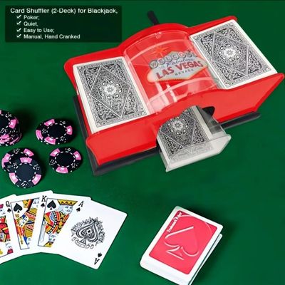 Manual Card Shuffler 2 Decks Professional Poker Board Game