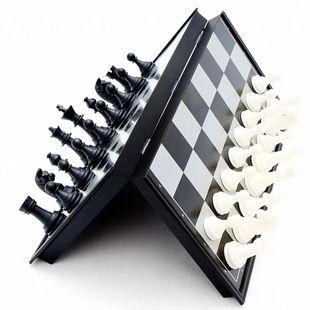 International Chess Folding Magnetic Plastic Chessboard Boar