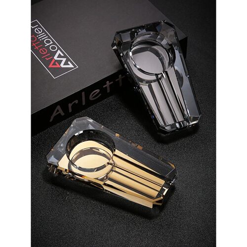 Cigar Ashtray glass creative personality trend boutique larg
