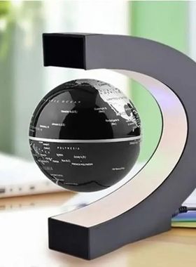 Magnetic Floating Levitation Globe LED World Map Electronic