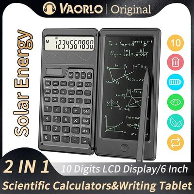 2 IN 1 Foldable Scientific Calculators With 6 Inch