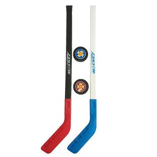 A Set Children's Toy Pulley Ice Hockey 72CM Plastic Hockey