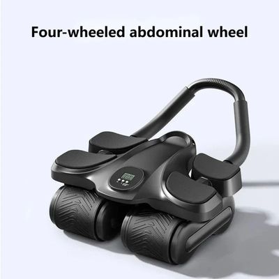 New Four Wheel Abdominal Health Wheel Automatic Rebound Musc