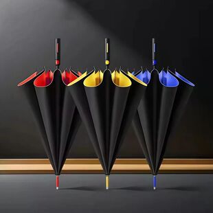 8-pin long handle golf umbrella dual-use, enlarged, thickene