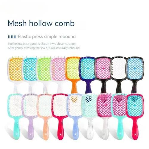 Head Massage Hollow Comb Honeycomb Comb Wet And Dry Fluffy S