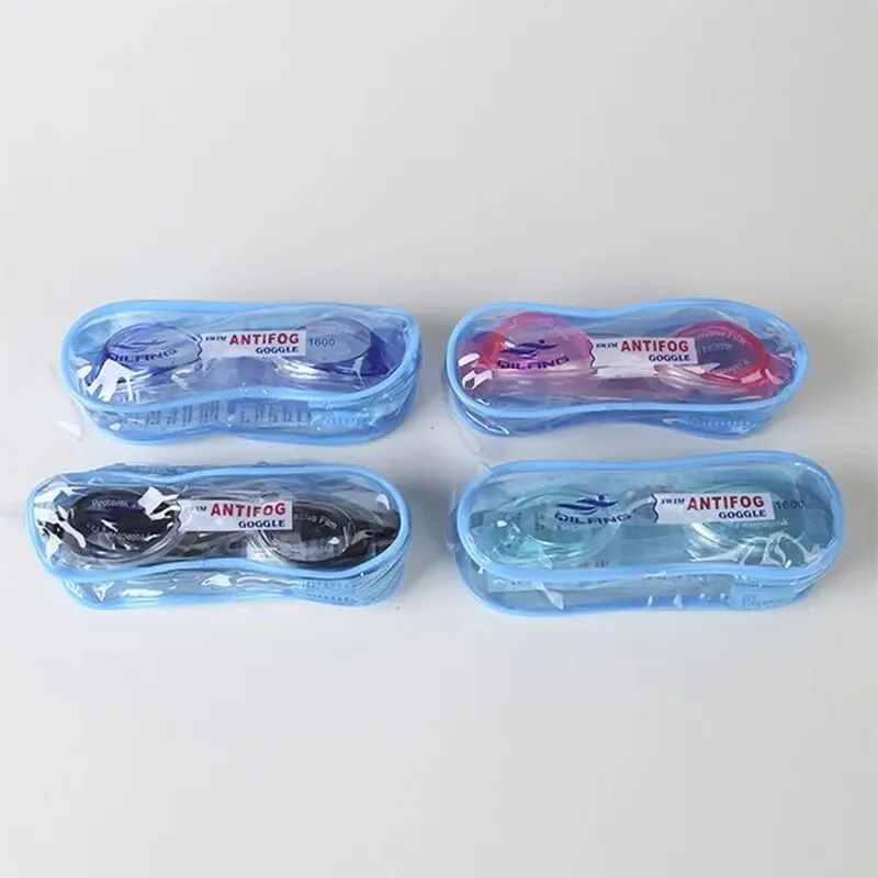 Silicone Goggle Women HD Men's Waterproof and Anti-fog Divin