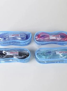 Silicone Goggle Women HD Men's Waterproof and Anti-fog Divin