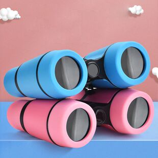 non-slip Model Kids Binoculars Colorful Rubber Grip