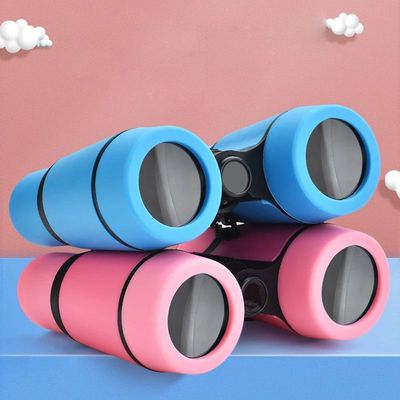 non-slip Model Kids Binoculars Colorful Rubber Grip
