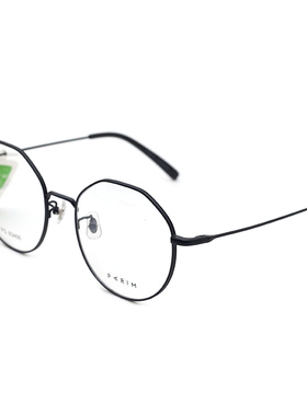 派丽蒙眼镜框近视多边形细框金属眼睛框架女潮圆形潮流时尚83406