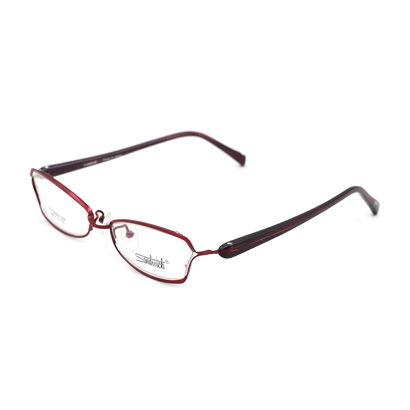 全框配近视眼镜架