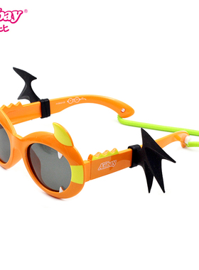 安比儿童太阳镜偏光男女防紫外线镜学生小孩宝宝遮阳墨镜AP15612