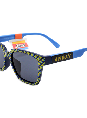 Anbay安比儿童太阳镜防紫外线男童宝宝小孩幼儿女童墨镜A21241