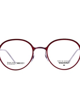 VR&VERGT韩国眼镜 VR眼镜框男女超轻全框配近视防蓝光 VR8331