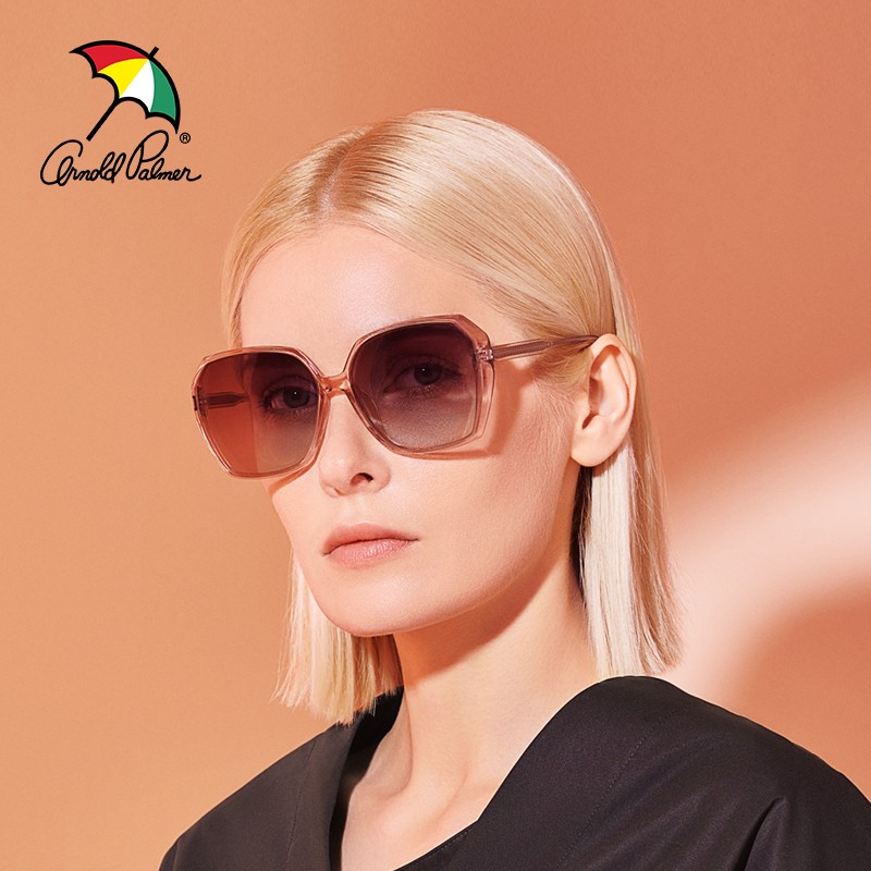 花雨伞太阳镜蝶形方形大框偏光时尚墨镜女防紫外线眼镜女AP11773