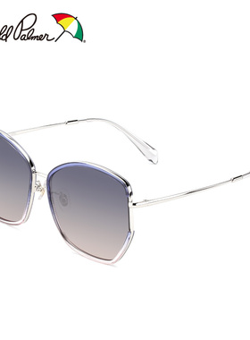 花雨伞太阳镜女潮新款时尚大框圆脸高清遮阳墨镜防紫外线AP11743