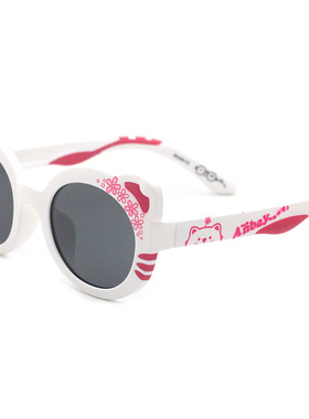 安比 儿童太阳镜防紫外线女婴幼儿宝宝小孩遮阳镜男童墨镜B21224