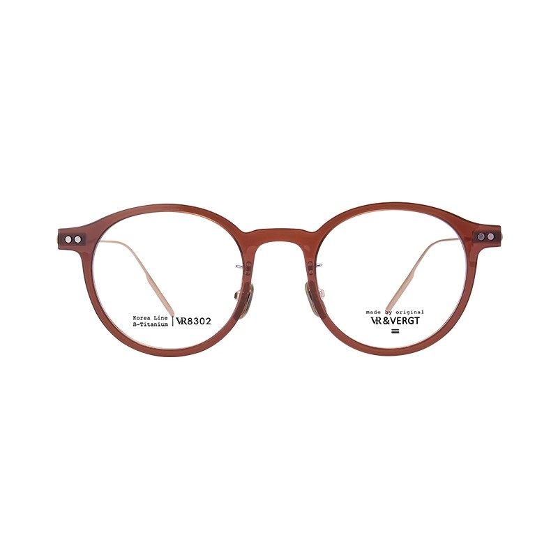 VR&VERGT韩国眼镜 VR眼镜框男女超轻钛架全框配近视防蓝光 VR8302,ZIPPO/瑞士军刀/眼镜,眼镜架,淘宝优惠券,粉丝福利购,淘宝优惠卷