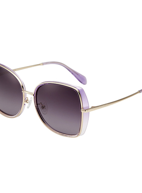 花雨伞太阳镜蝶形大框女韩版复古个性近视墨镜偏光驾驶镜 AP11728