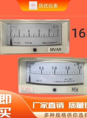 民优16D3-有功/无功 功率表 因数 电流电压表MW KW Mvar