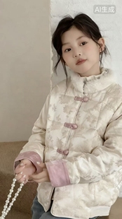 2025新款 羽绒外套 女童90绒羽绒服童洋气时髦外套中童宝宝冬季