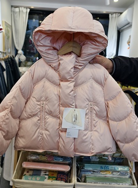 MX2026新款中童加厚保暖羽绒服儿童洋气时髦外套童冬季羽绒服