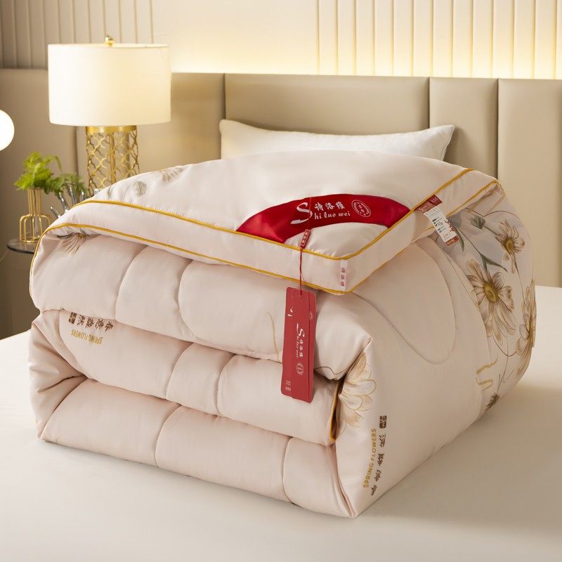 【30天售后无忧】正品蚕丝被冬被单双人床全棉加厚立体被子,床上用品,蚕丝被,淘宝优惠券,粉丝福利购,淘宝优惠卷
