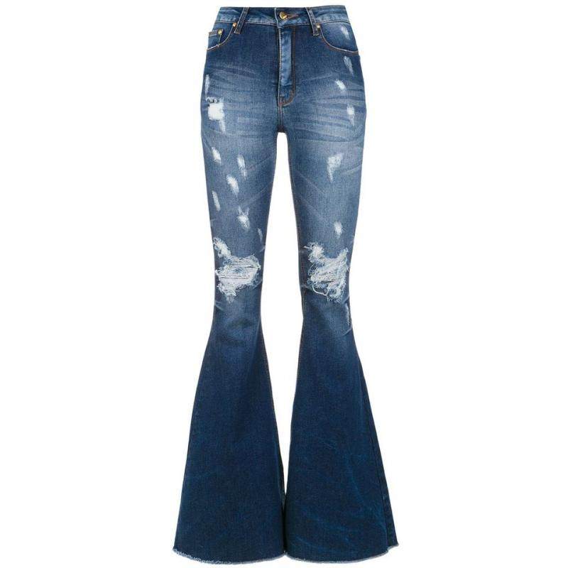 5折 代购 Amapô 缅因州超级喇叭牛仔裤2019女士|ruв категории спортивный костюм/досуг одежды, спортивные брюки, движение джинсы - от Buy2taobao.com для оказания профессиональной услуги покупки агента Taobao