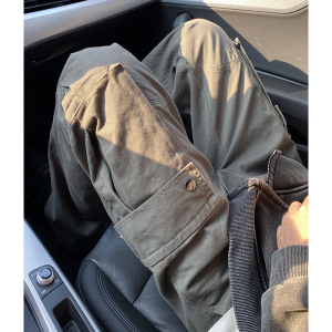 24/秋季 高街水洗工装裤 潮流多口袋休闲裤 K0140-P65 控88图片