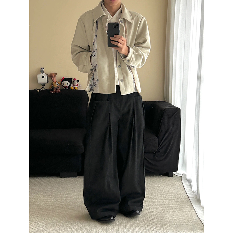 25/秋季~宫廷花卉亚麻肌理编织多形态剪裁夹克JK33-P128，男装夹克，电商A330-1